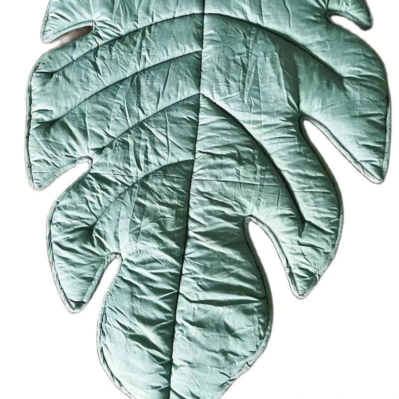 Monstera Leaf Play Mat - Just Kidding Store