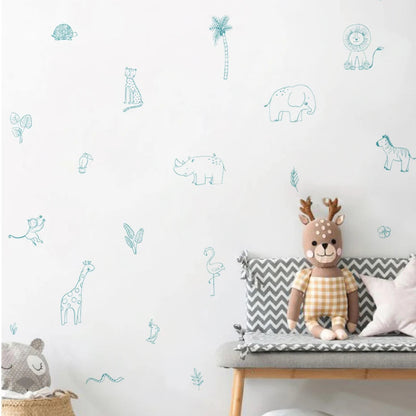 Safari Dreams Wall Decals - Just Kidding Store