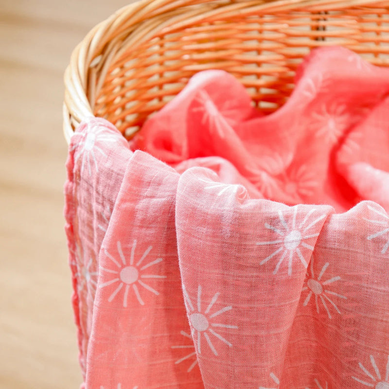Muslin Blanket - 2 Layers Cotton Swaddle - Just Kidding Store