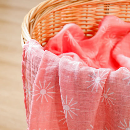 Muslin Blanket - 2 Layers Cotton Swaddle - Just Kidding Store