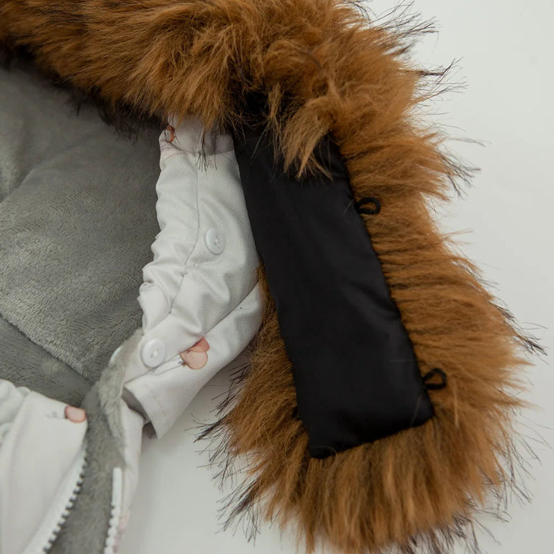 Winter Windproof Footmuff - Universal Pram Sleepsack 0-24M - Just Kidding Store