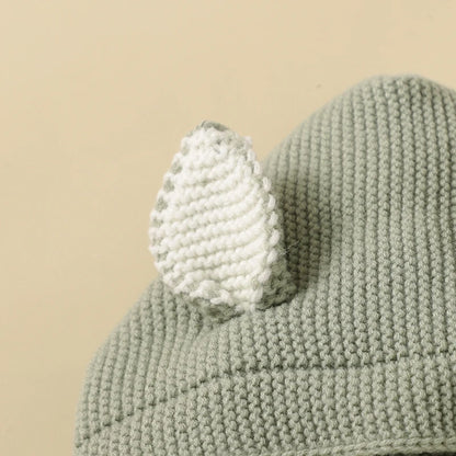 Hooded Cable Knitted Infant Jumpsuit - Just Kidding Store
