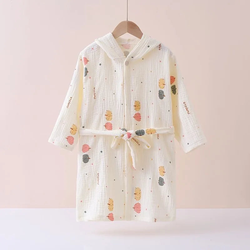 Muslin Cotton Bathrobes - Just Kidding Store