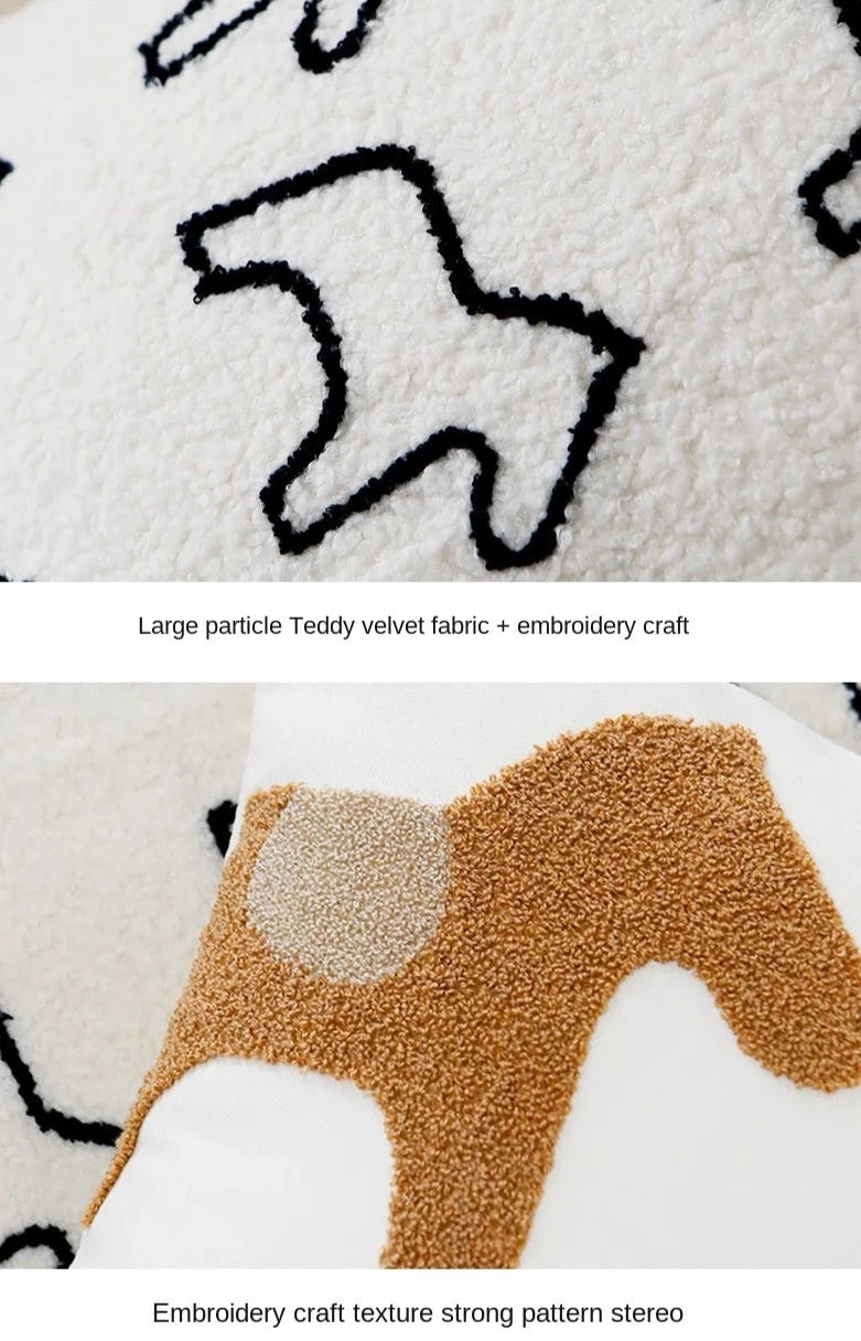 Pony Embroidered Cushion Covers - Just Kidding Store
