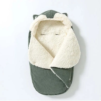 Corduroy Sherpa Stroller Carrier Bassinet Footmuff - Just Kidding Store