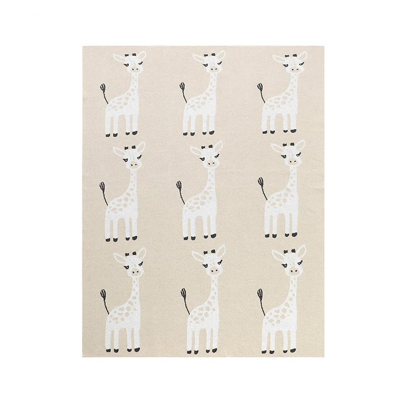 Wiggly Tails Cotton Blanket - Just Kidding Store
