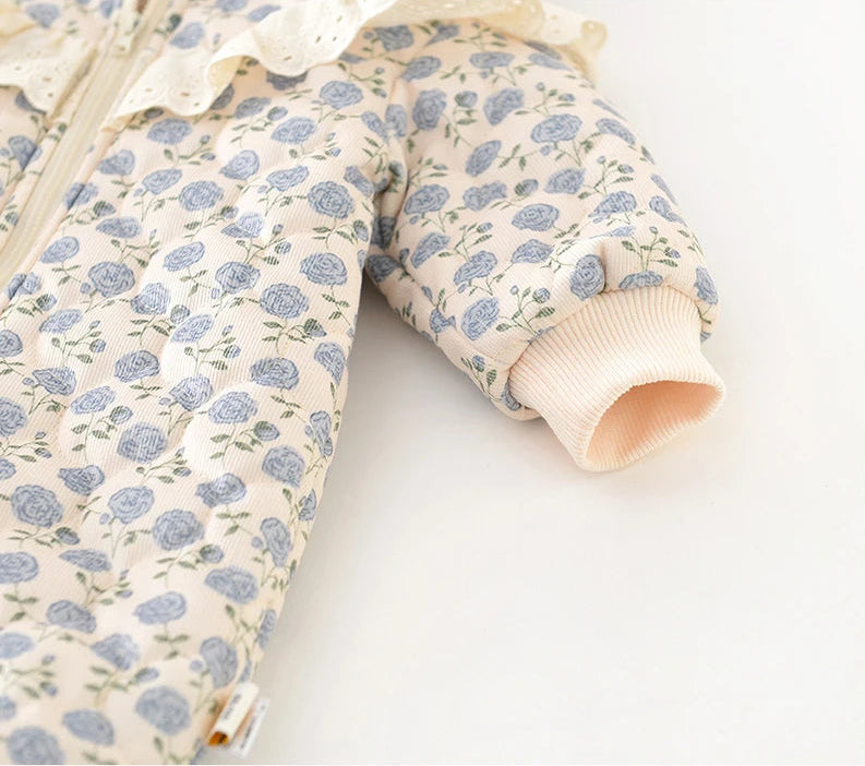 Luxe Pom Pom Floral Jumpsuit - Just Kidding Store