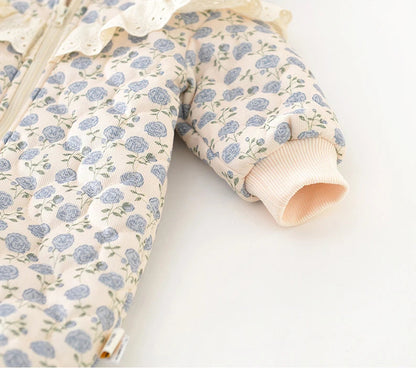 Luxe Pom Pom Floral Jumpsuit - Just Kidding Store