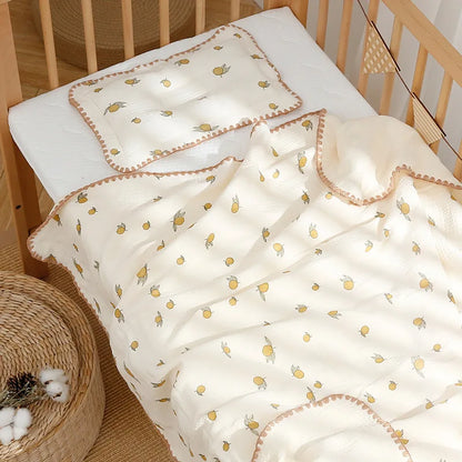 3 Layers Cotton Muslin Oversized Blanket - Just Kidding Store