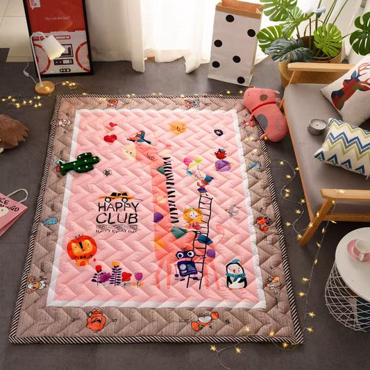 Quilted Children Play Mat Baby Anti Skid Crawling Mat - Just Kidding Store