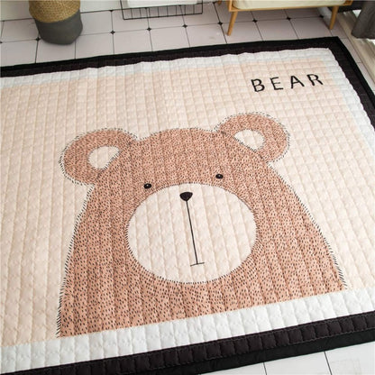 Oversized Play Mat - Quilted Anti Skid Carpet