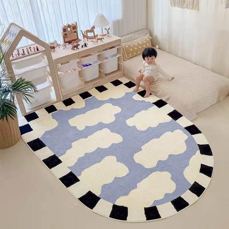 Big Clouds Plush Fluffy Non-Slip Childrens Carpet - Just Kidding Store