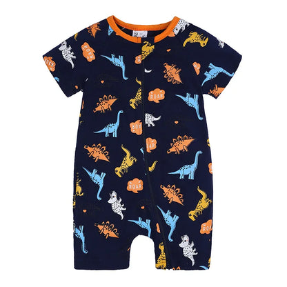 Dinosaurs Summer Romper - Just Kidding Store
