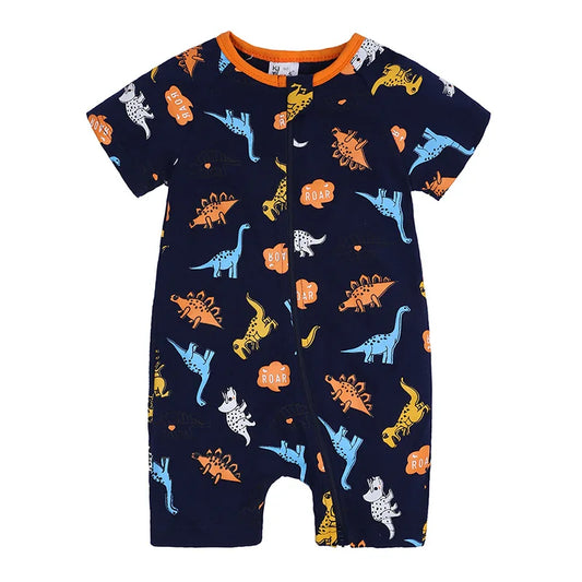 Dinosaurs Summer Romper - Just Kidding Store