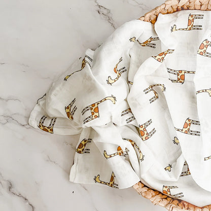 Muslin Blanket - 2 Layers Cotton Swaddle