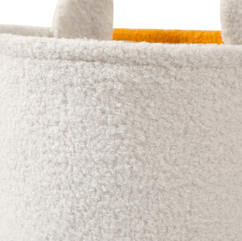 Fluffy Lion Toy Storage Basket - Just  Kidding Store