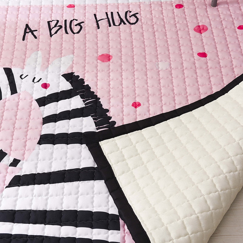 Oversized Play Mat - Quilted Anti Skid Carpet - Just Kidding Store