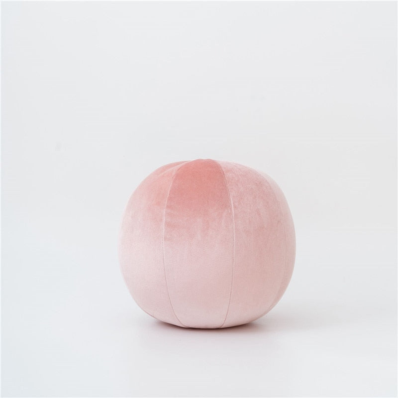 Ball Velvet Cushion - Round Pillow - Just Kidding Store