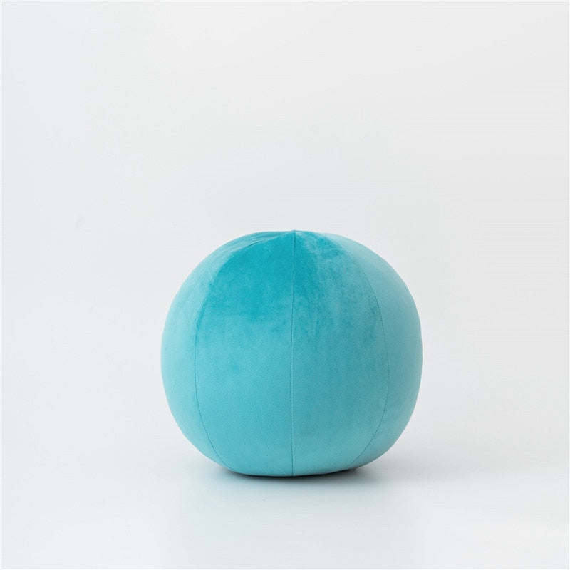 Ball Velvet Cushion - Round Pillow - Just Kidding Store