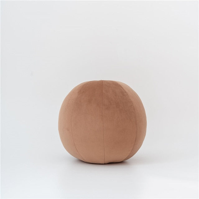 Ball Velvet Cushion - Round Pillow - Just Kidding Store
