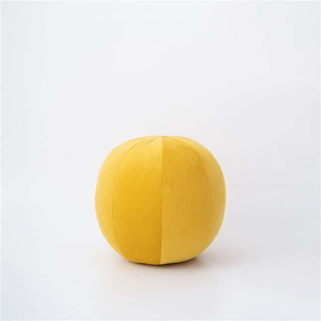 Ball Velvet Cushion - Round Pillow - Just Kidding Store