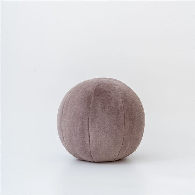 Ball Velvet Cushion - Round Pillow - Just Kidding Store