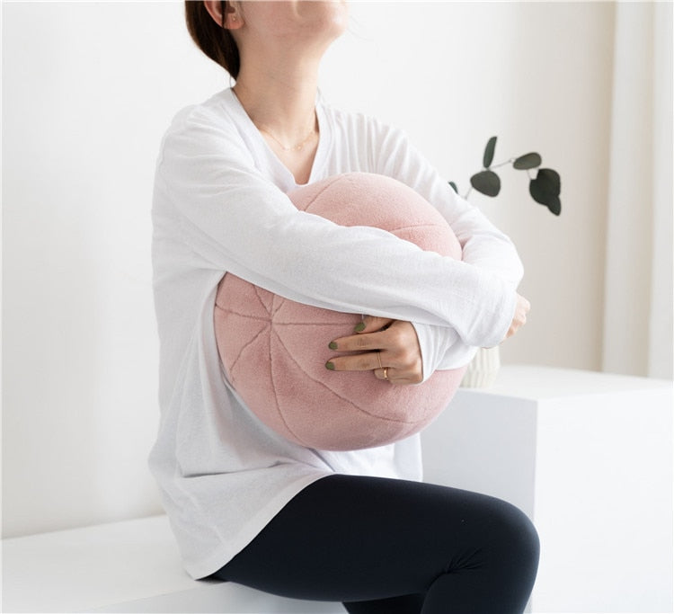 Ball Velvet Cushion - Round Pillow - Just Kidding Store