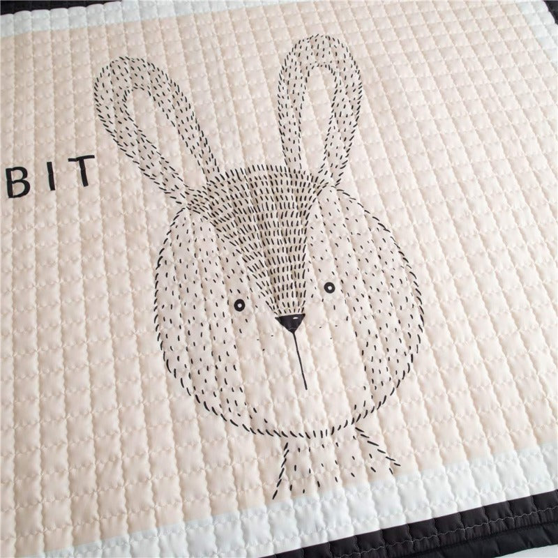 Oversized Kids Play Mat - Quilted Anti Skid Carpet - Just Kidding Store