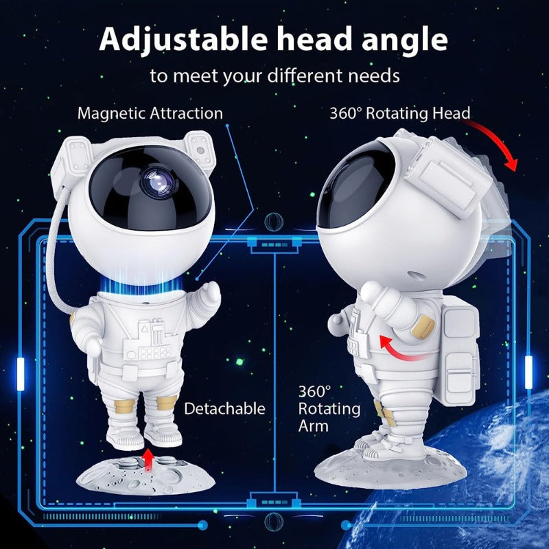 Astronaut Galaxy Projector - Night Light - Just Kidding Store