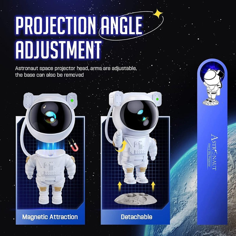 Astronaut Galaxy Projector - Night Light - Just Kidding Store