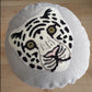 Wild Cats Embroidered Cushion Cover