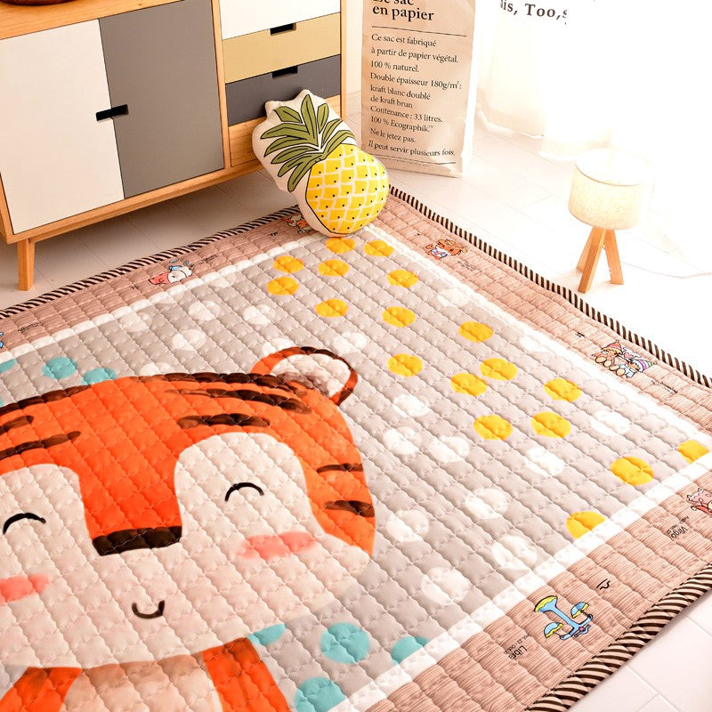 Tiger Play Mat - Quilted Anti Skid Carpet - Just Kidding Store