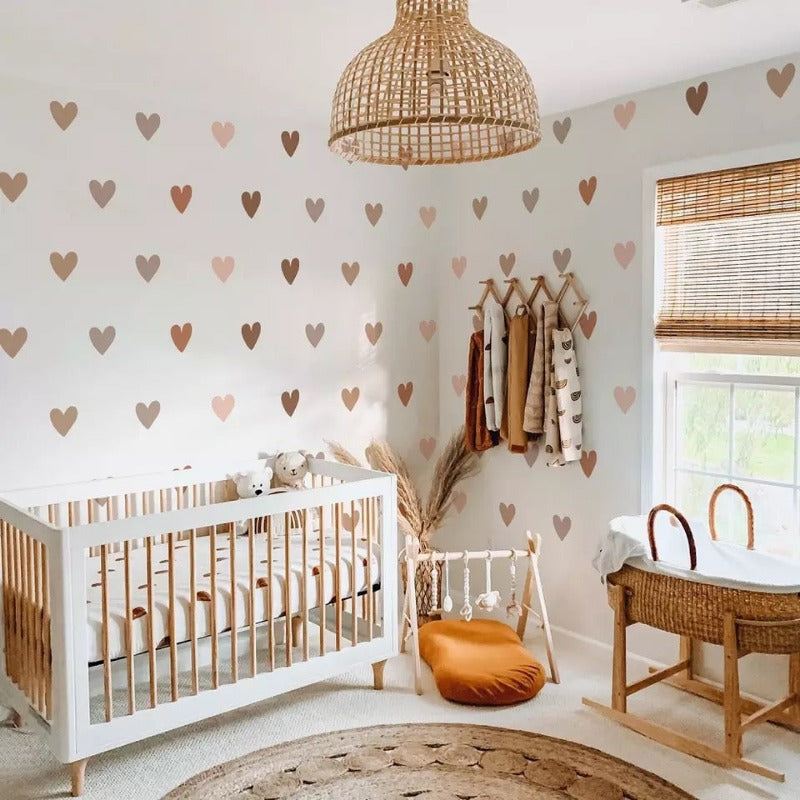 Boho Hearts Wall Sticker - Just Kidding Store