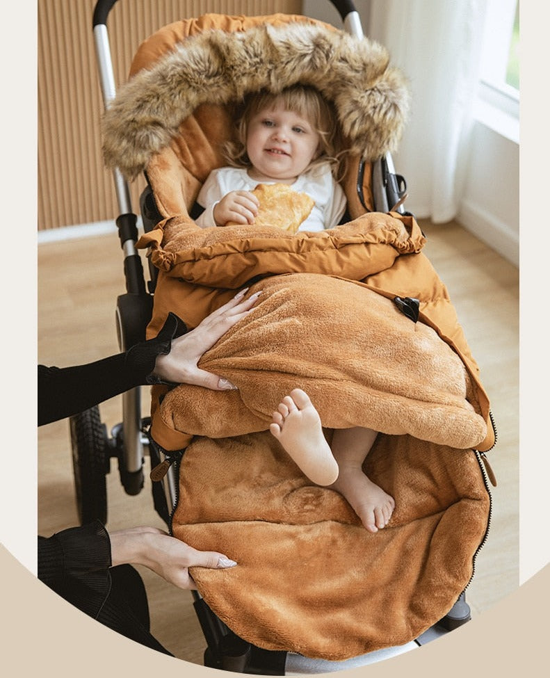 Winter Windproof Footmuff - Baby Pram Sleepsack - Just Kidding Store