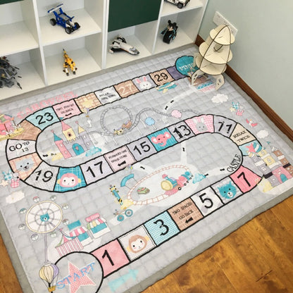 Oversized Quilted Kids Play Mat Anti Skid Carpet - Just Kidding Store