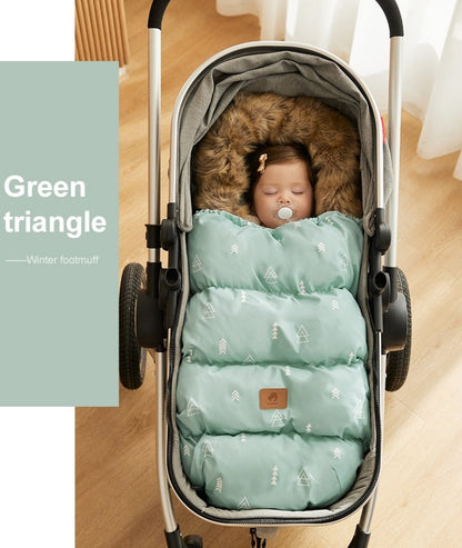Winter Windproof Footmuff - Universal Pram Sleepsack 0-24M - Just Kidding Store