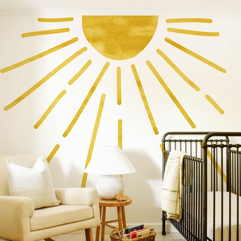 Bohemian Sun Nursery Kids Wall Decal - Just Kidding Store
