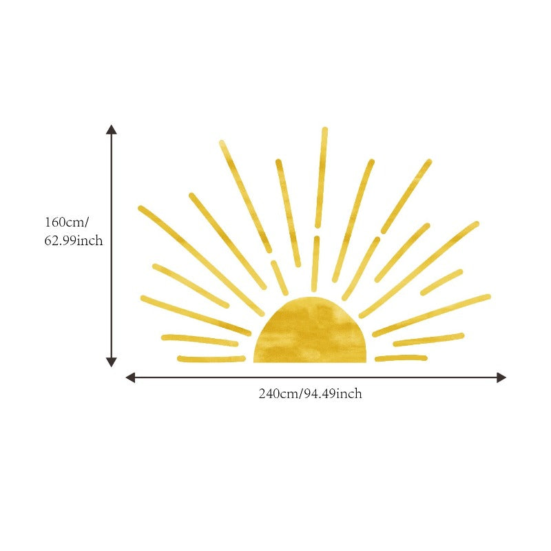 Bohemian Sun Nursery Kids Wall Decal - Just Kidding Store