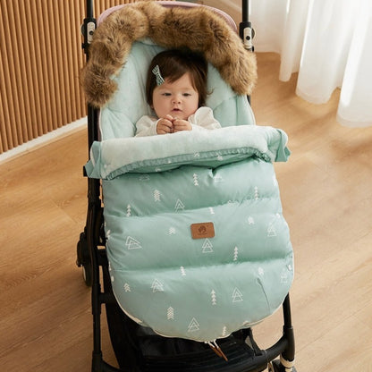 Winter Windproof Footmuff - Universal Pram Sleepsack 0-24M - Just Kidding Store