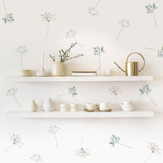 Botanic Flowers Wall Decals - Just Kidding Store