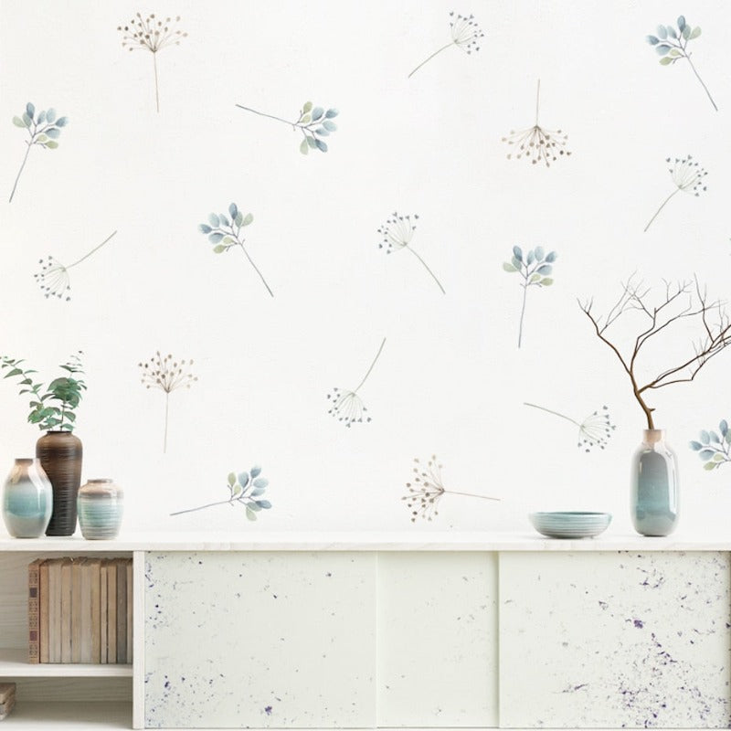 Botanic Flowers Wall Decals - Just Kidding Store