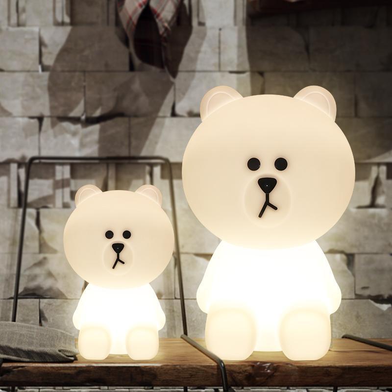 Big Bear Led Night Light Lamp - Kids Nightlight - Just Kidding Store 