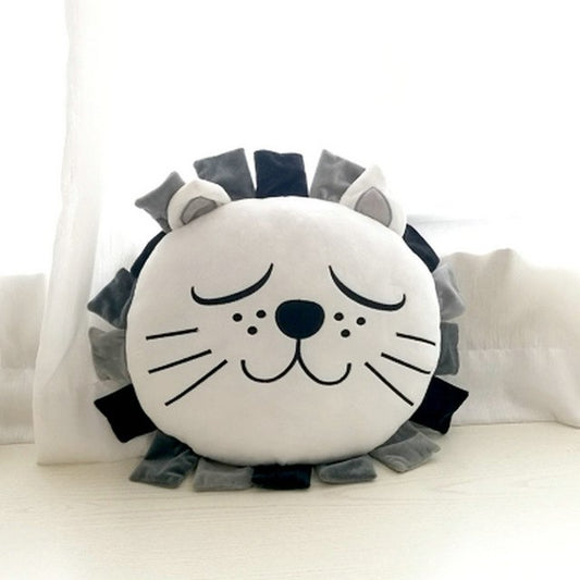 Sleepy Lion Plush Cushion - Just Kidding Store