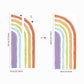 Big Rainbow Fabric Wall Sticker - Just Kidding Store