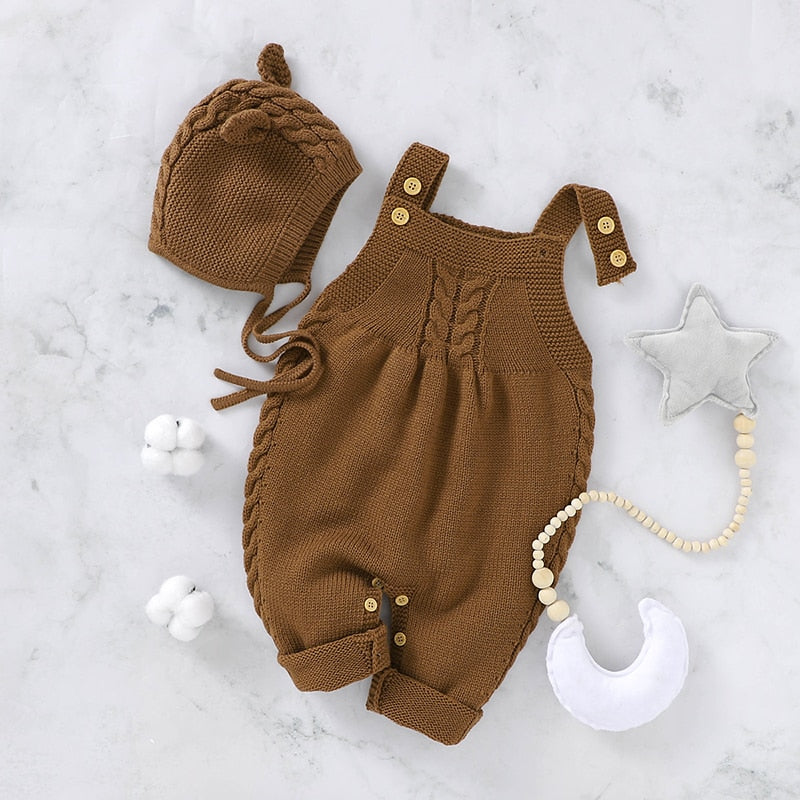 Knitted Toddler Infant Jumpsuit Set - Just Kidding Store