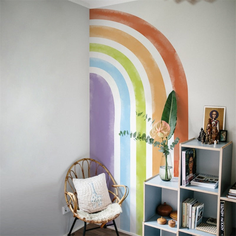 Big Rainbow Fabric Wall Sticker - Just Kidding Store
