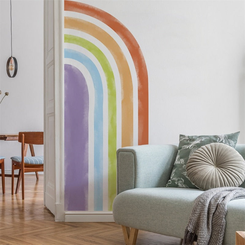 Big Rainbow Fabric Wall Sticker - Just Kidding Store