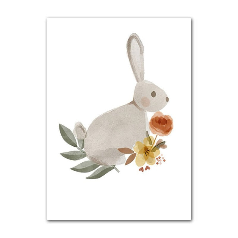 Boho Woodland Nursery Children Canvas Prints - Just Kidding Store