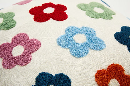 Floral Embroidery Cushion Cover - Just Kidding Store