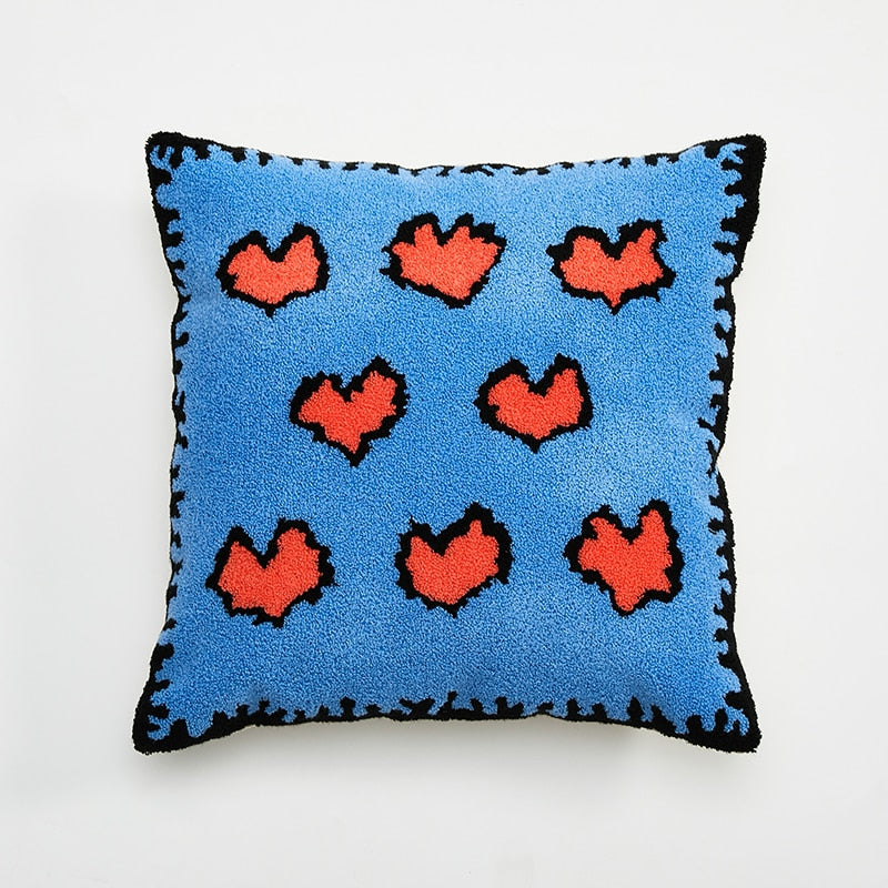 Floral Embroidery Cushion Cover - Just Kidding Store